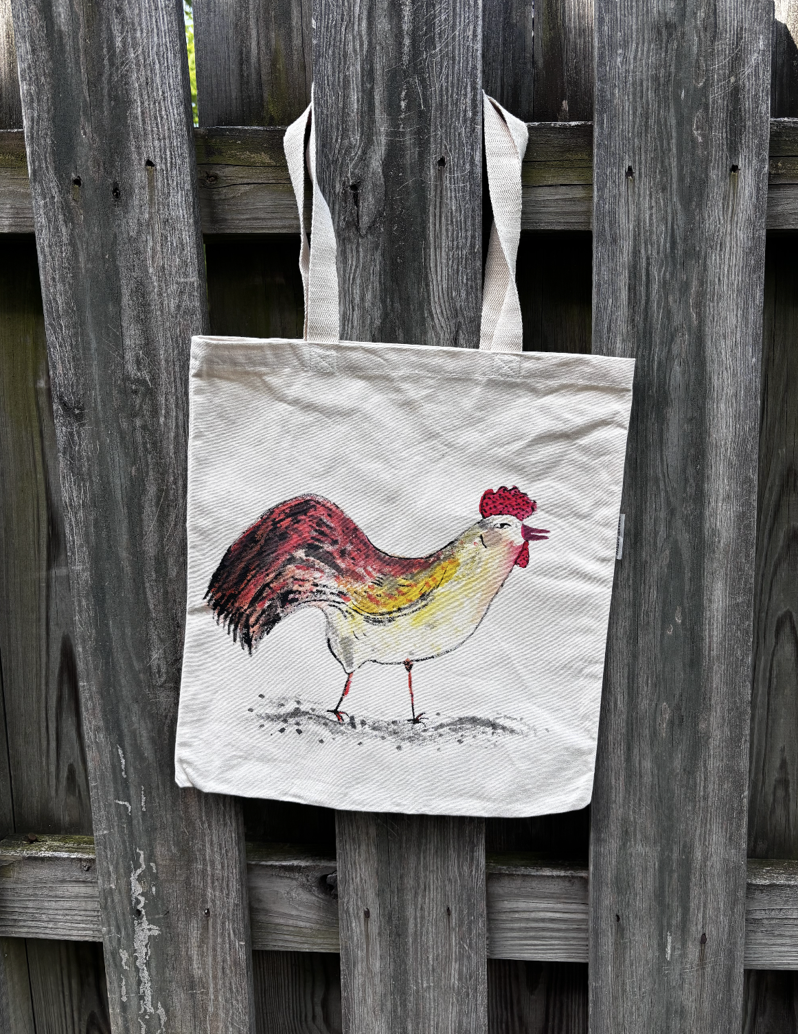 Rooster tote