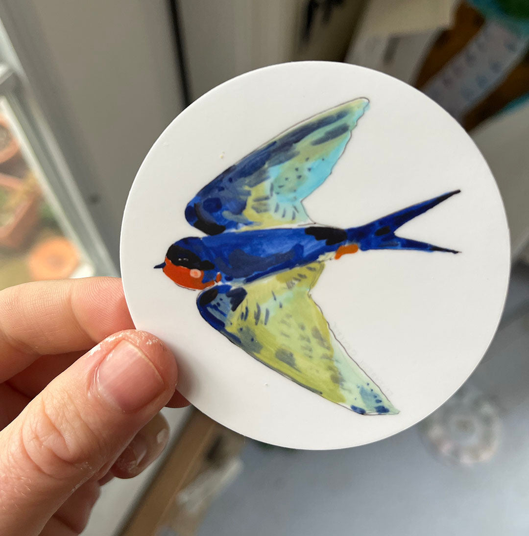 Swallow Bird Sticker