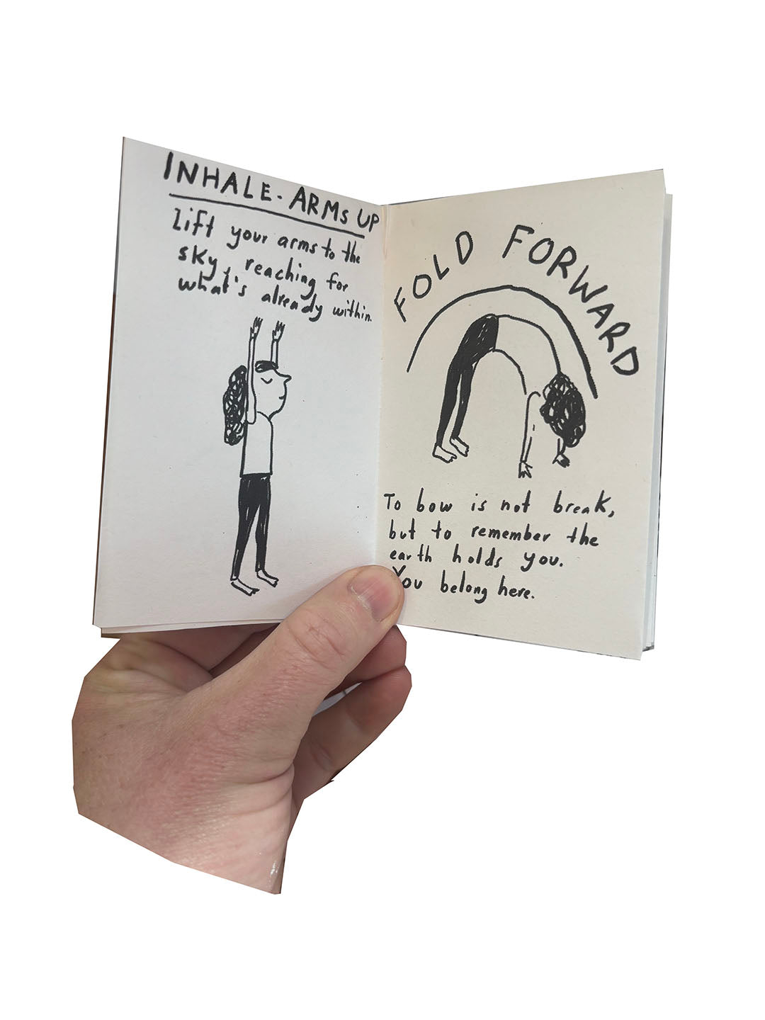 Yoga mini zine