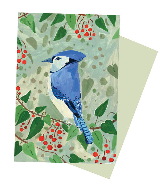 Blue Jay Notecard