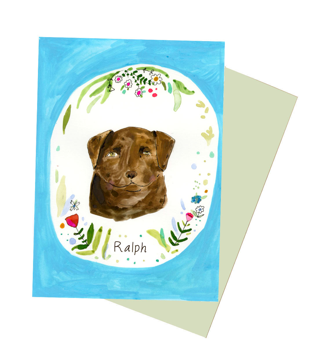 Custom pet portrait and note cards 🐶