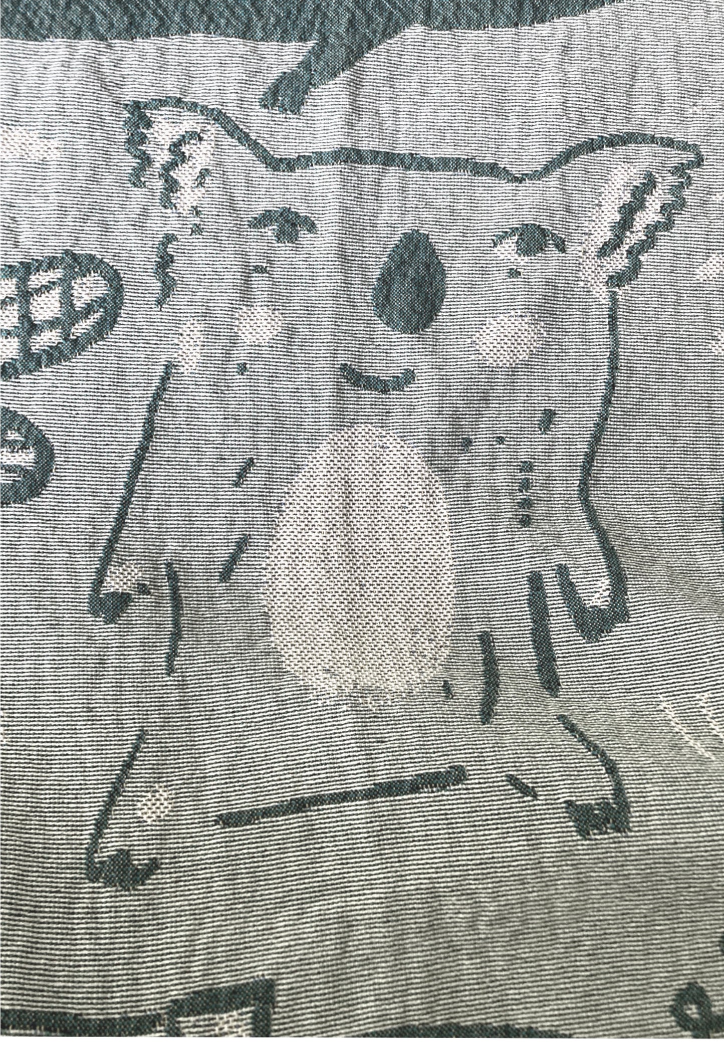 Animals Woven Blanket