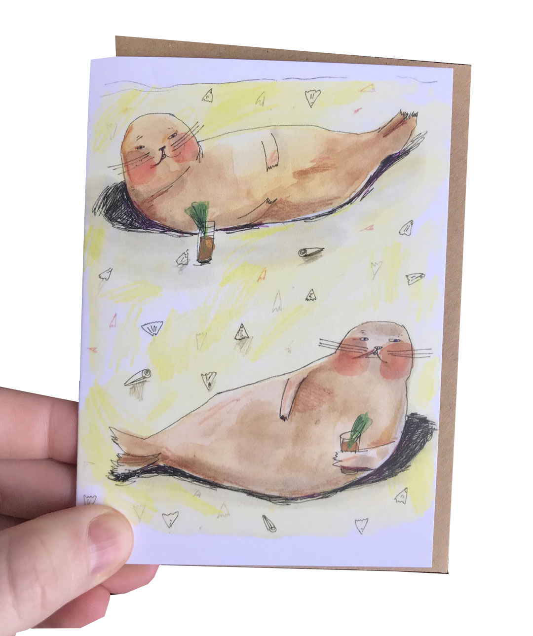 Seals Notecard