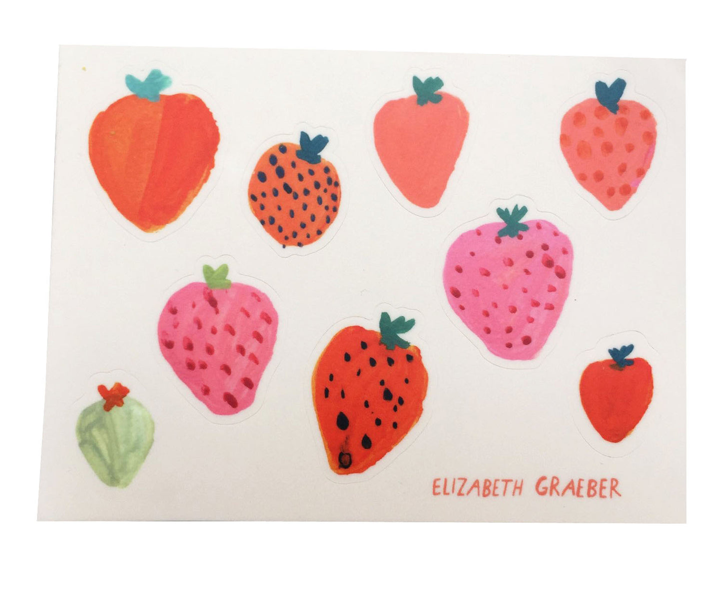 Strawberry Sticker Sheet