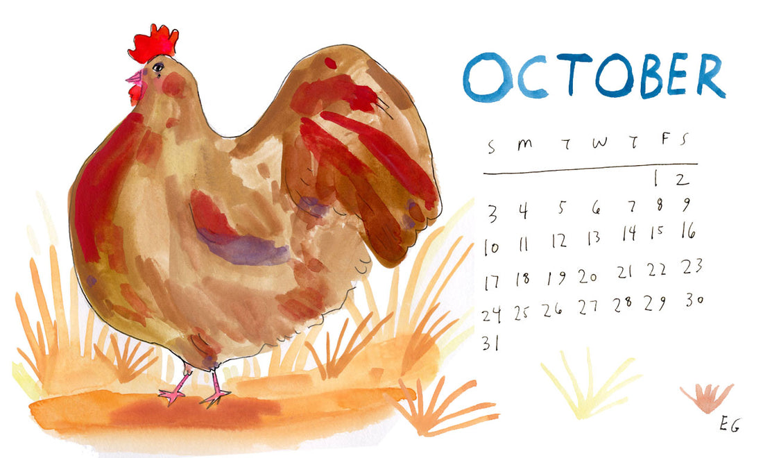 October Calendar