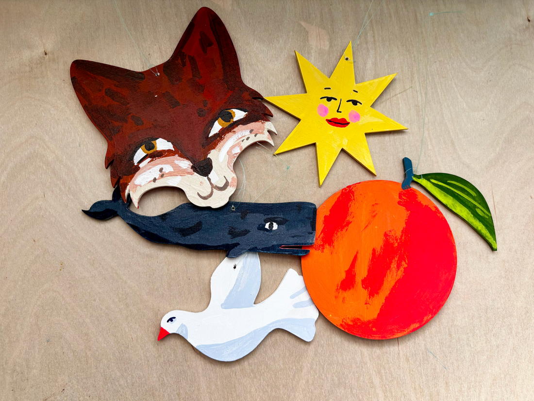 Hand painted ornaments