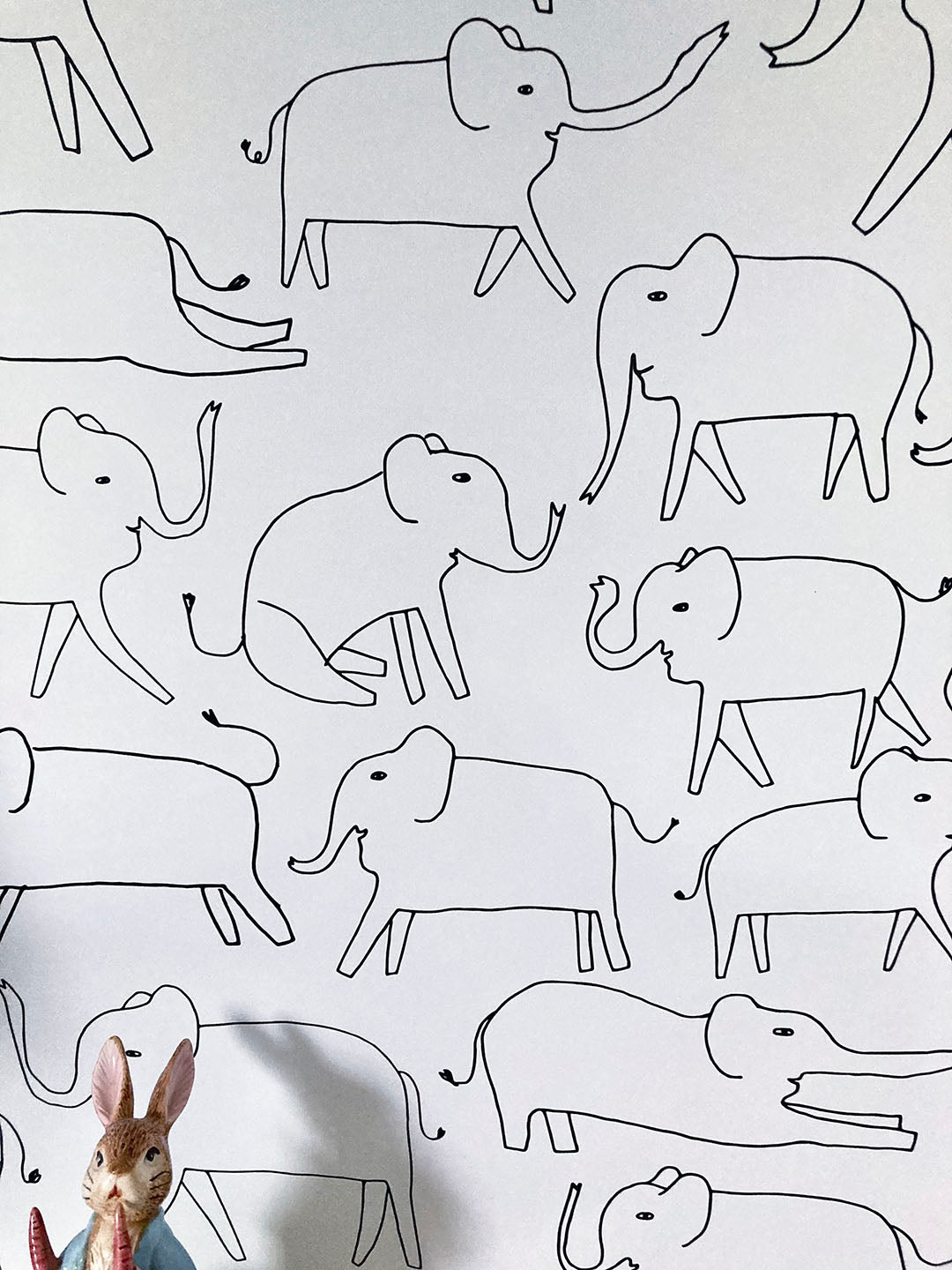 Elephant Parade Wallpaper