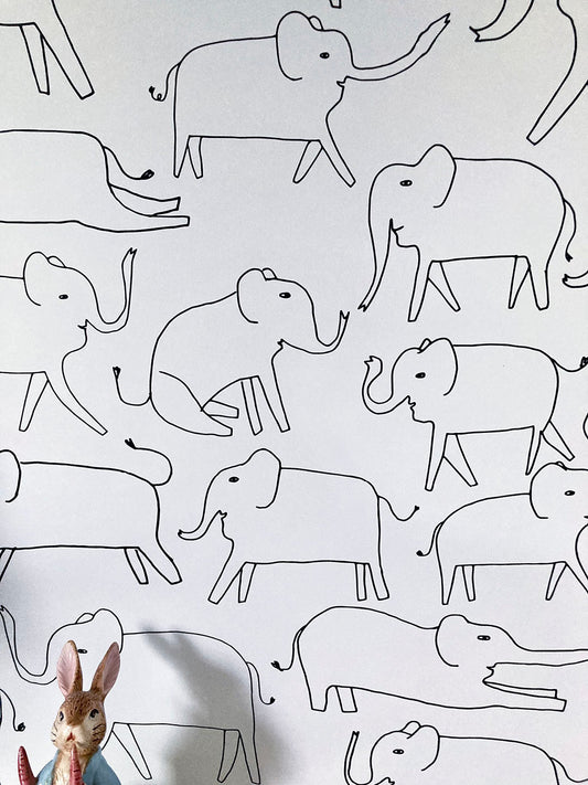 Elephant Parade Wallpaper