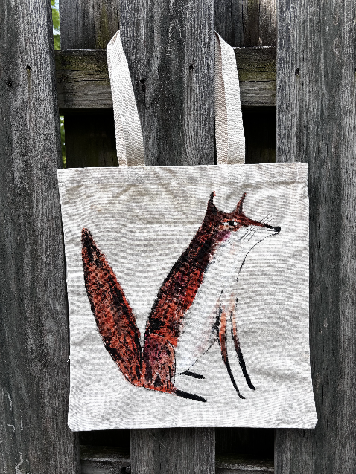 Hand painted totes