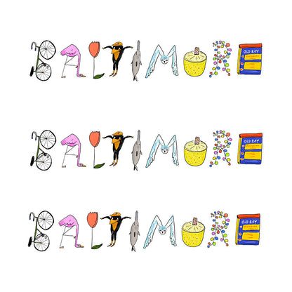 Baltimore Sticker