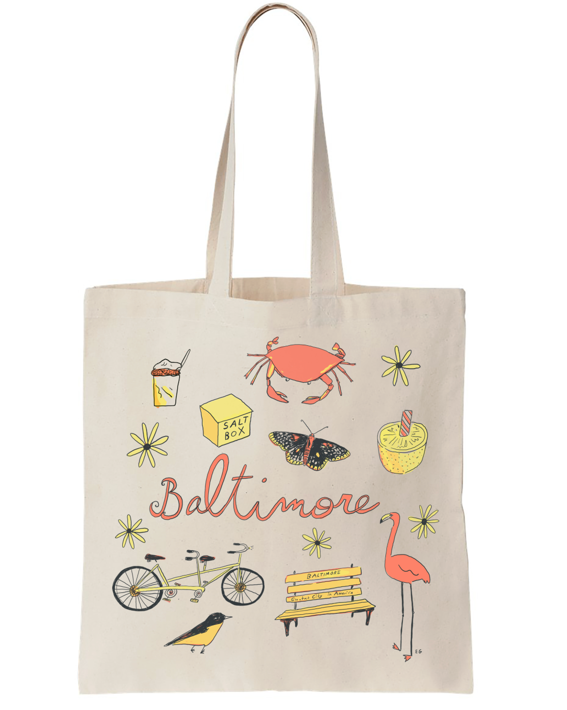 Baltimore tote bag