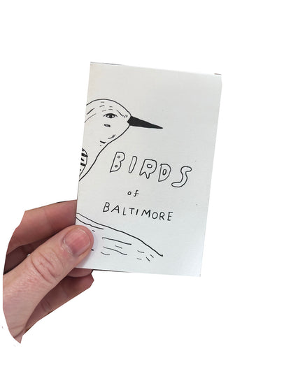 Birds of Baltimore zine