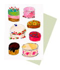 Cakes Notecard
