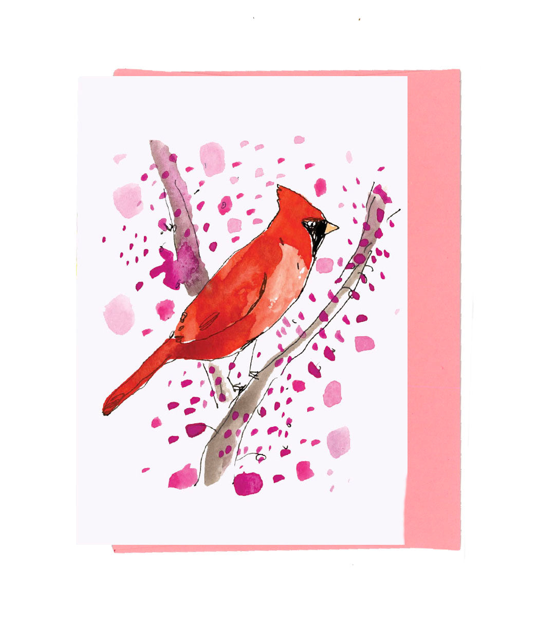 Cardinal Notecard