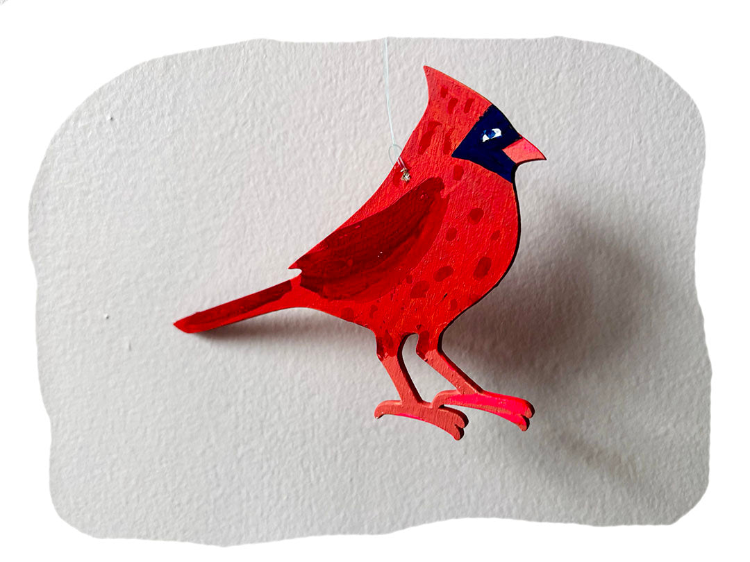 Cardinal Ornament
