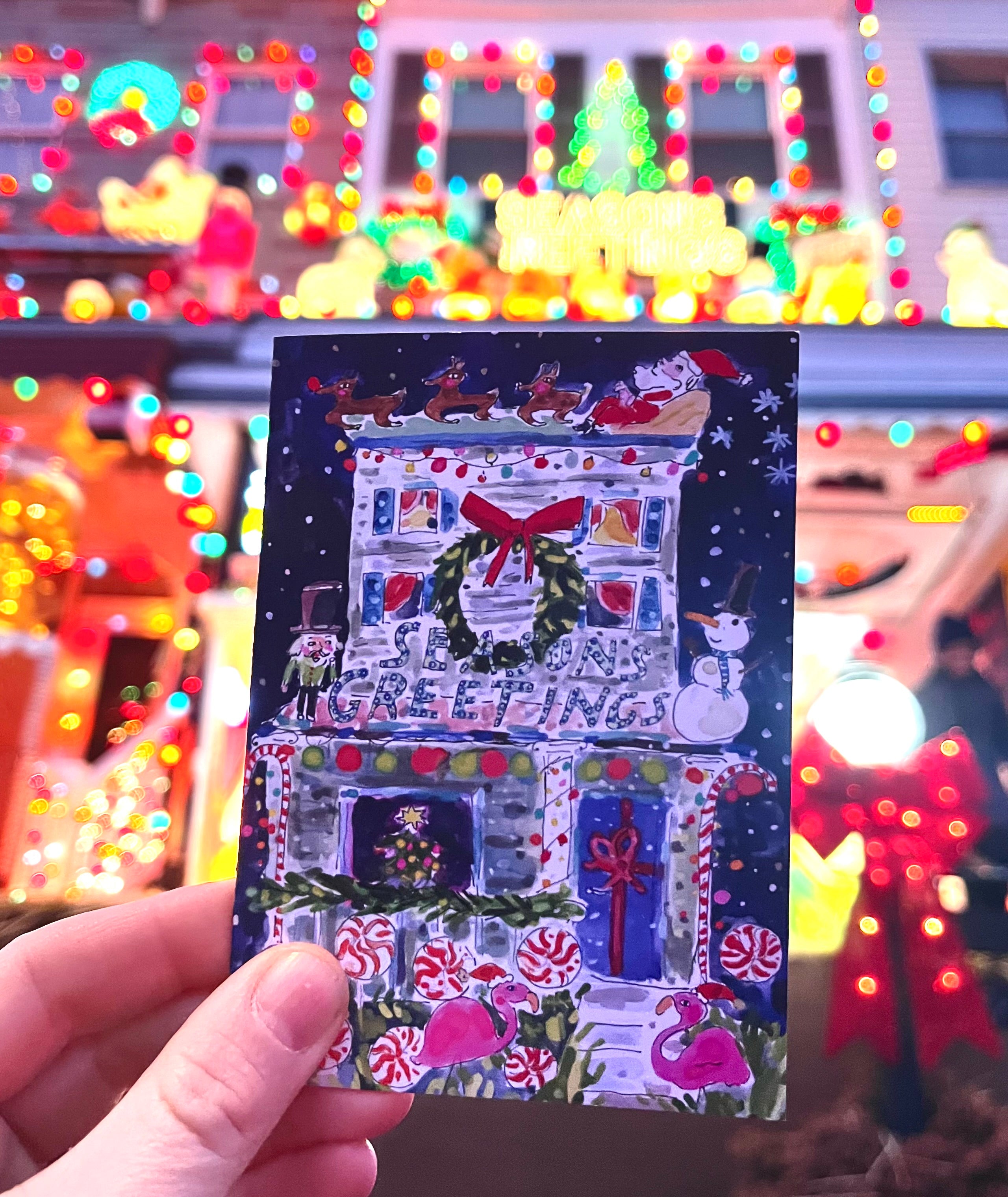 Seasons Greetings Notecard