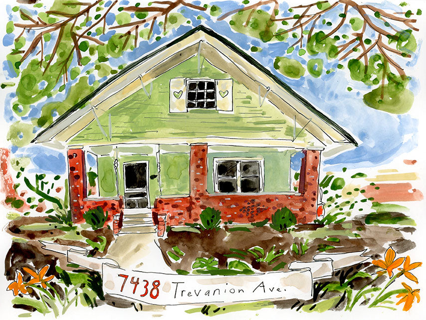 Custom House Portrait