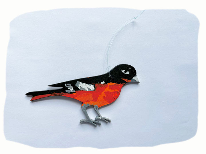 Oriole Bird Ornament