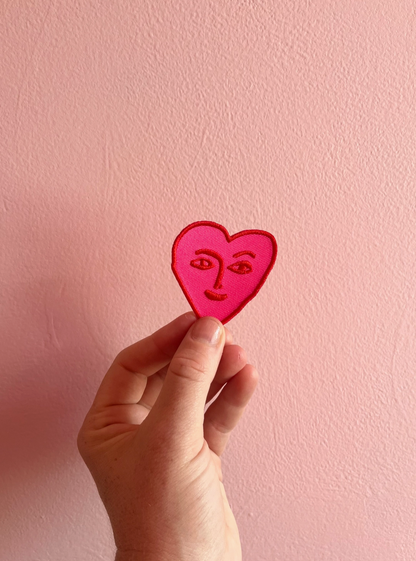 Heart Face Patch