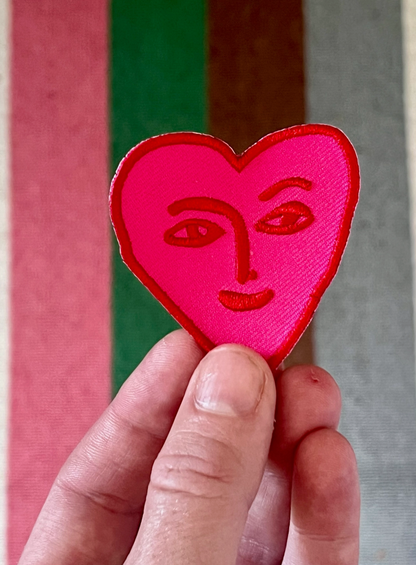 Heart Face Patch