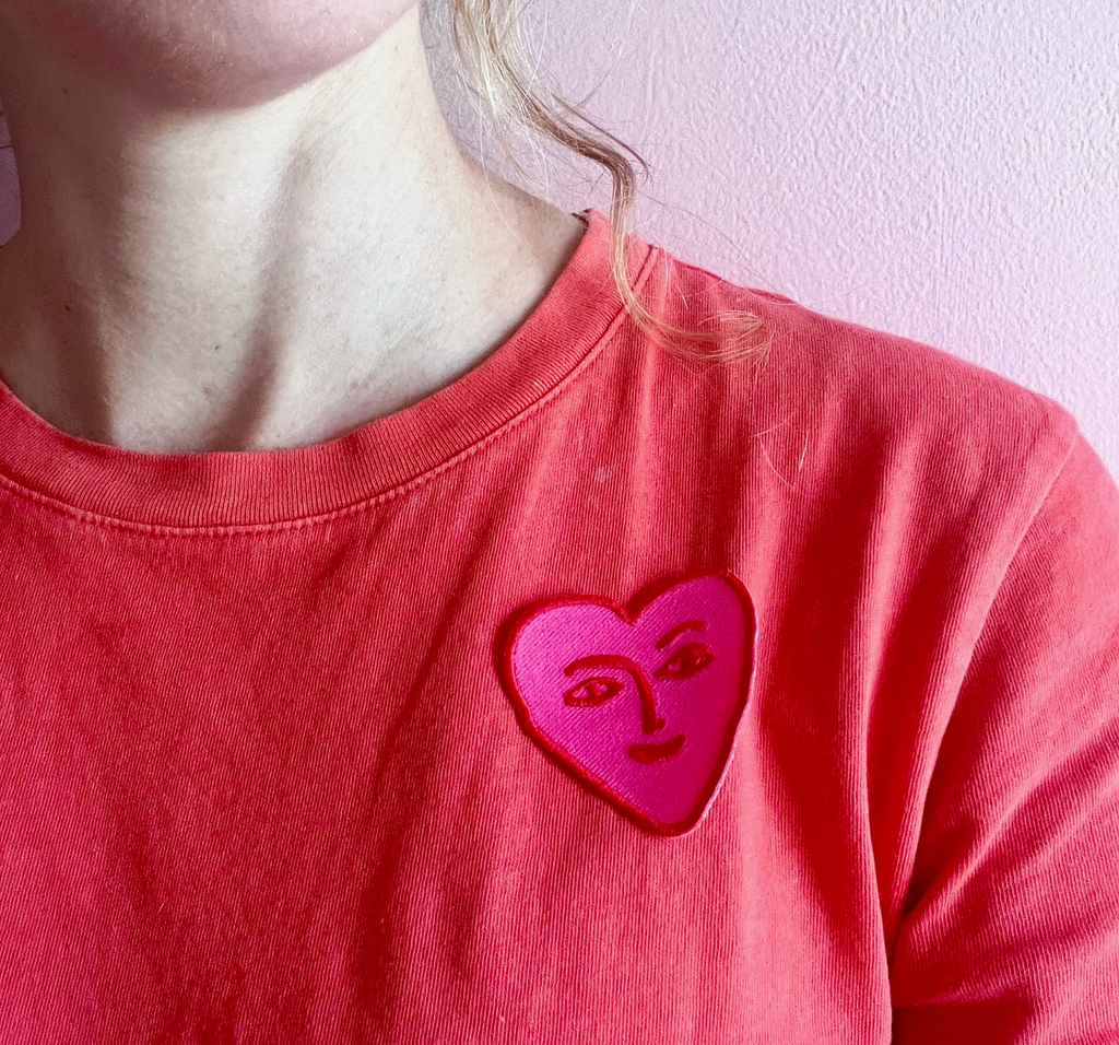 Heart Face Patch