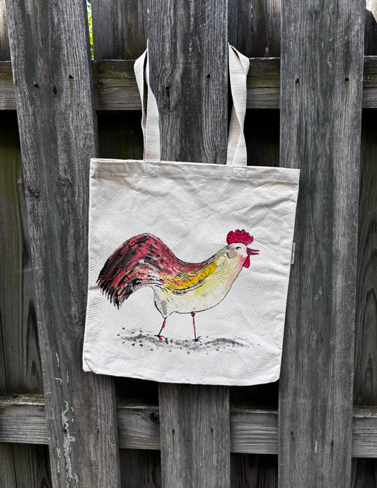Rooster tote