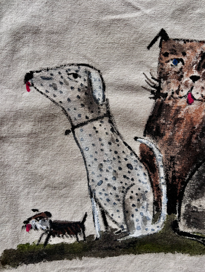 Dog group tote