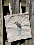 Dog podium tote