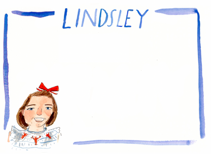 Portrait stationery