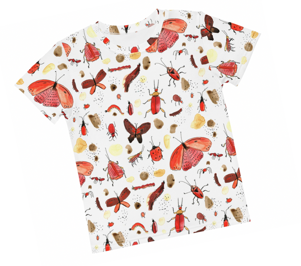 Kids Red Bugs t-shirt