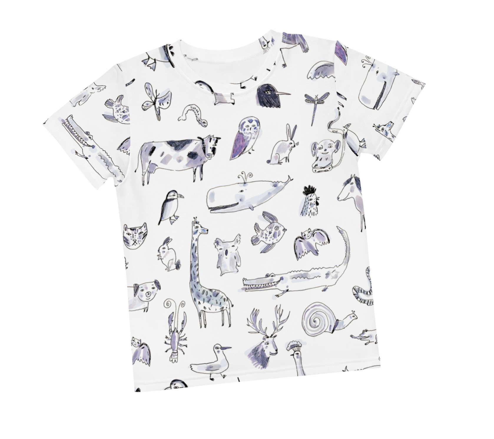 Kids Zoo Animals Shirt