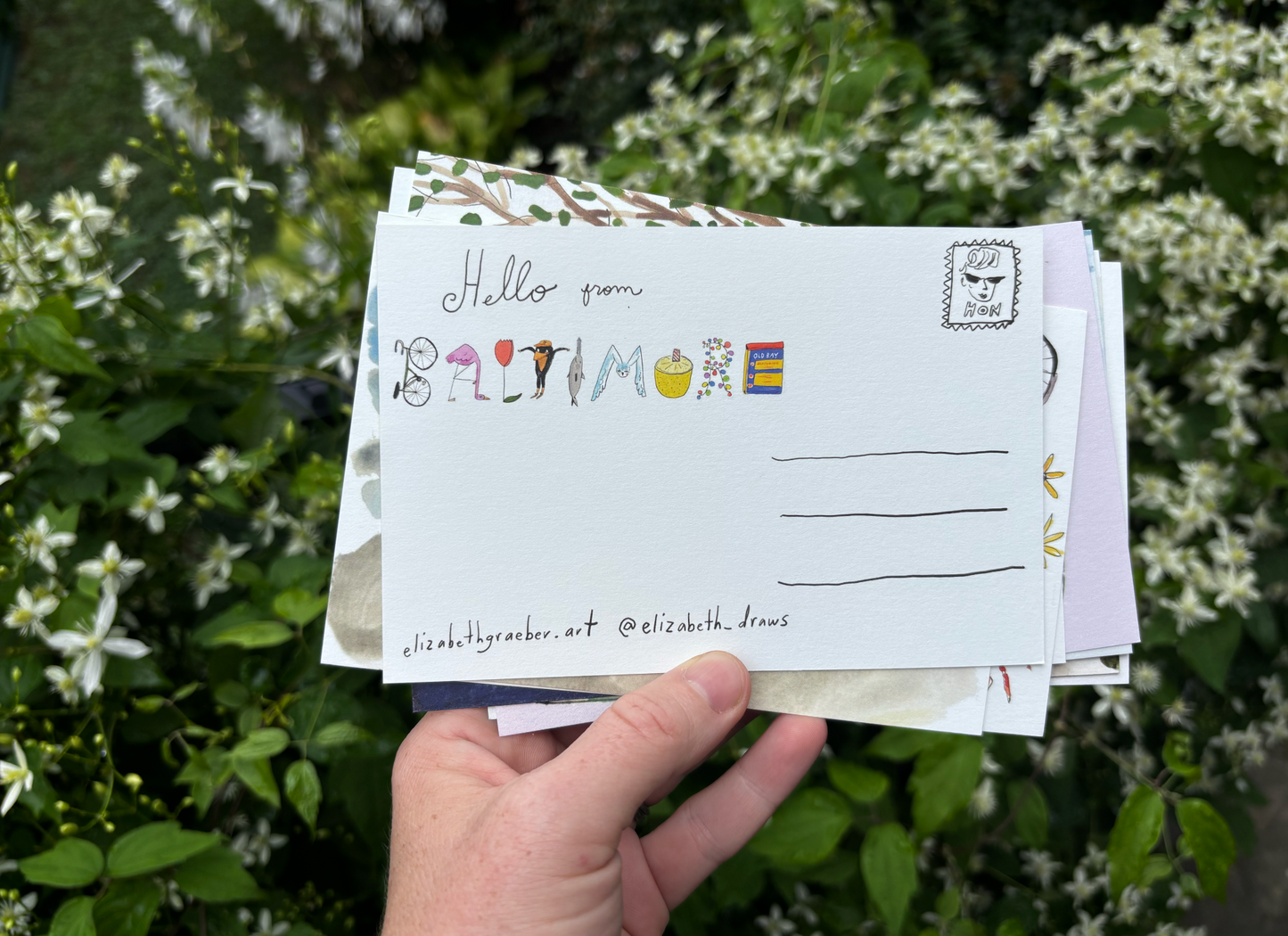 Baltimore postcard pack