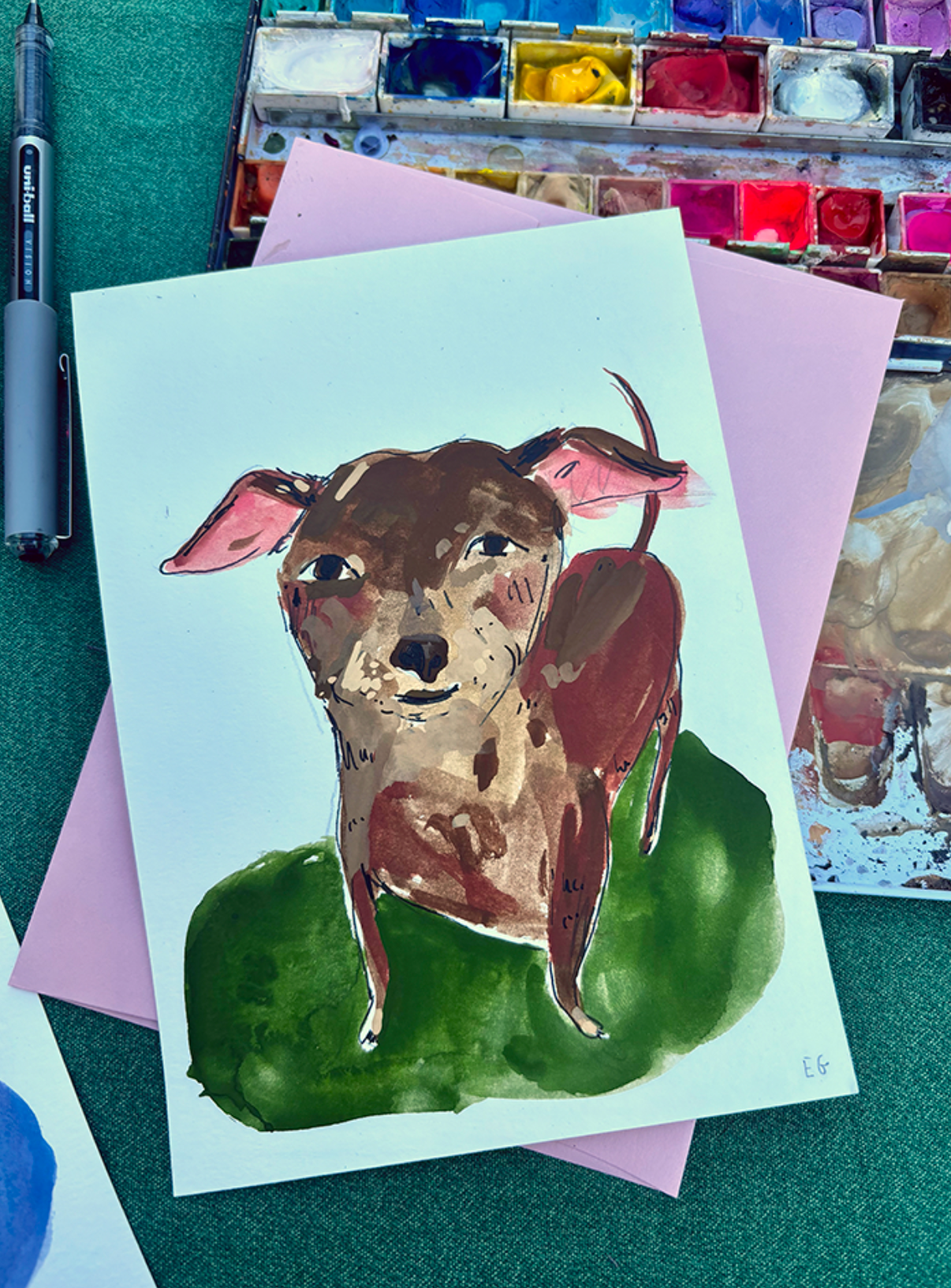 In person dog portrait events