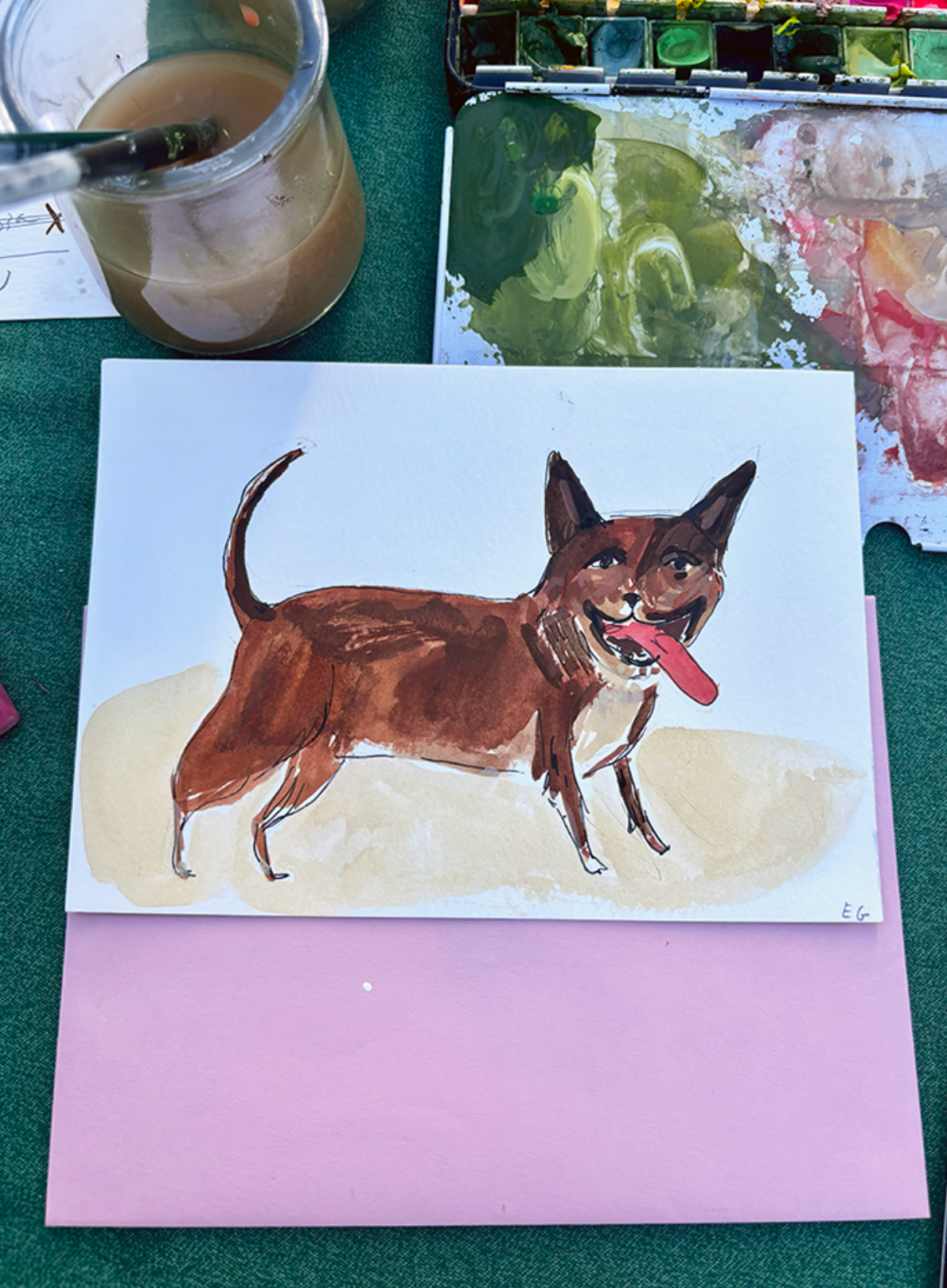 In person dog portrait events