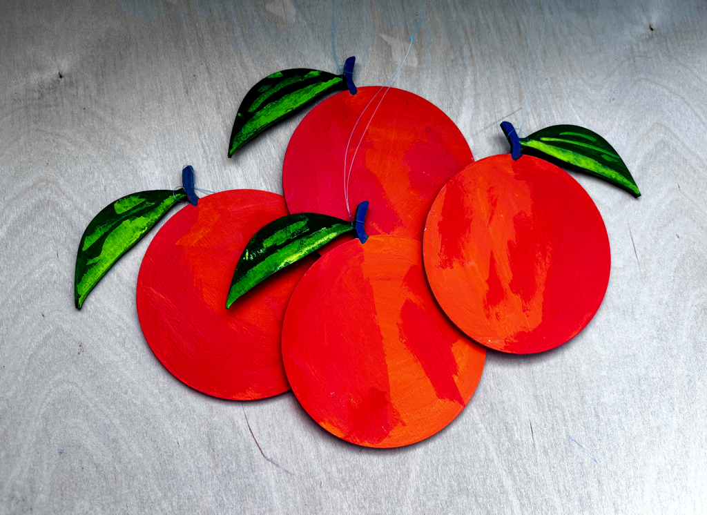 Orange Ornament
