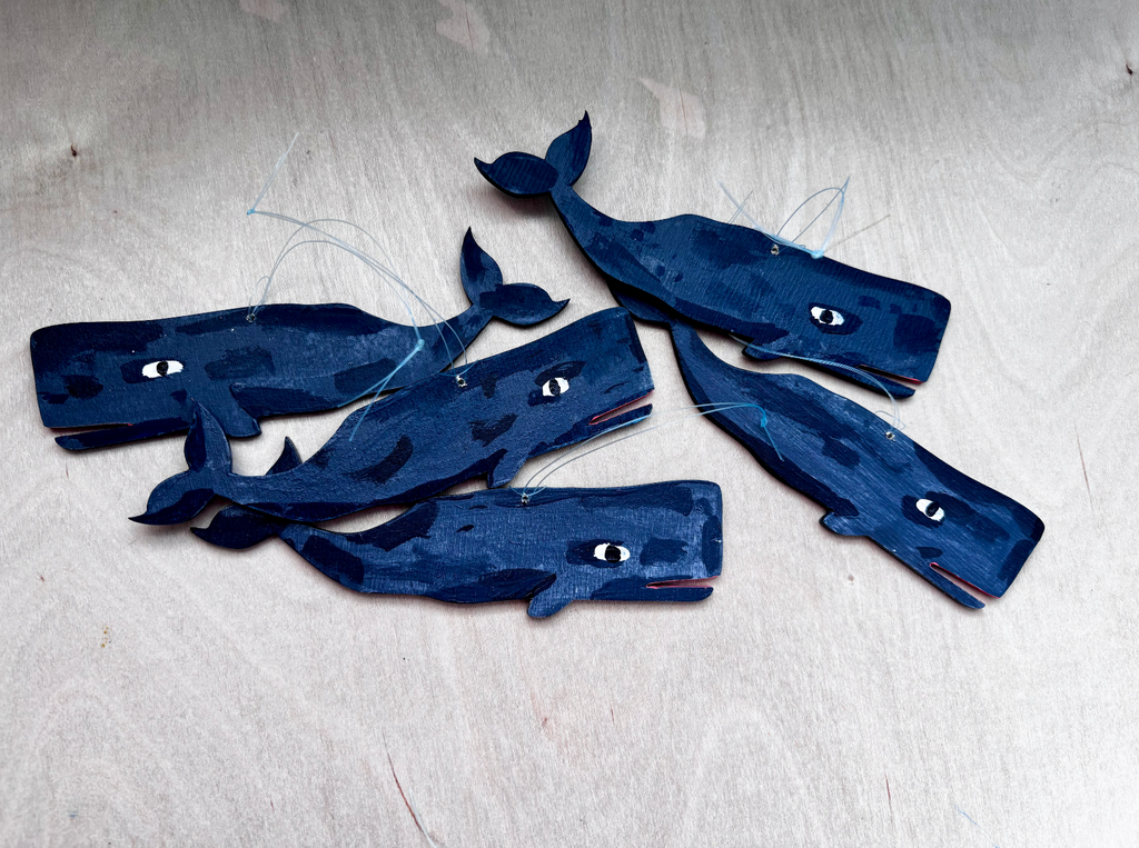 Whale Ornament