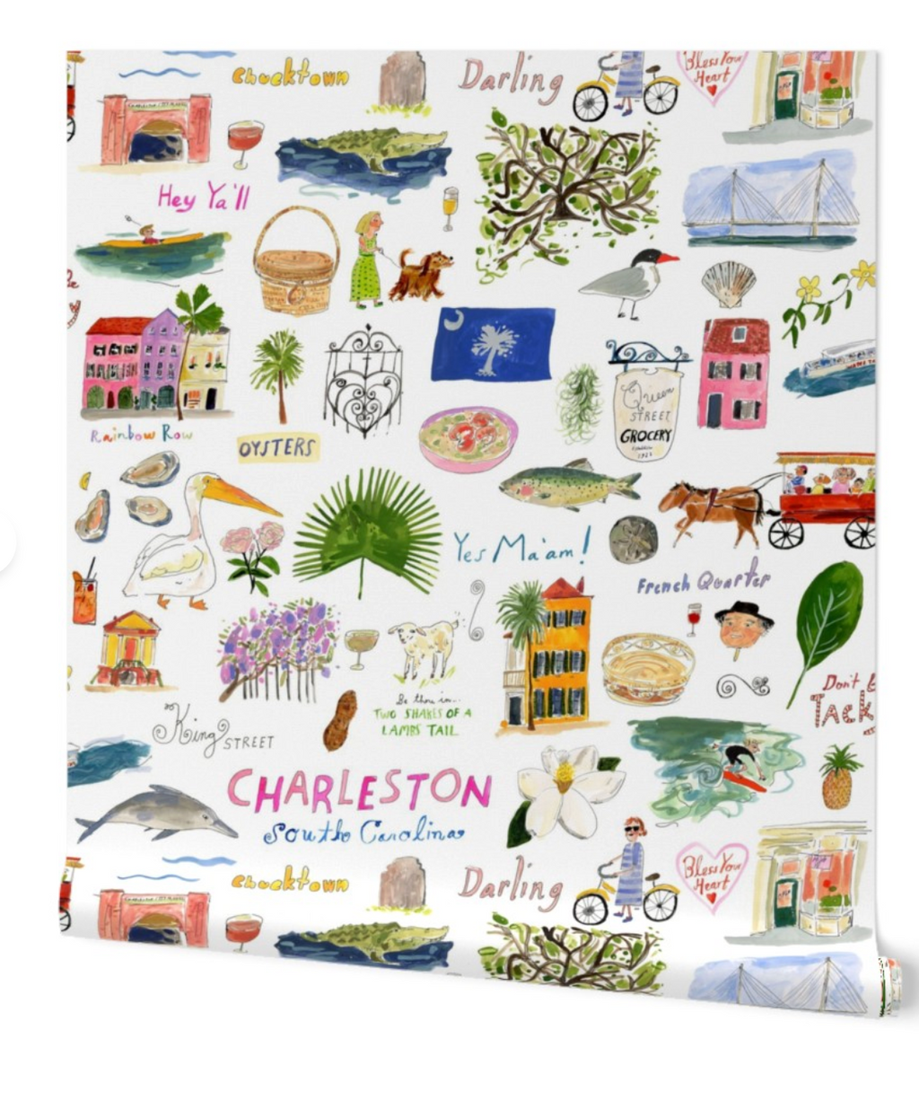 Charleston Wallpaper