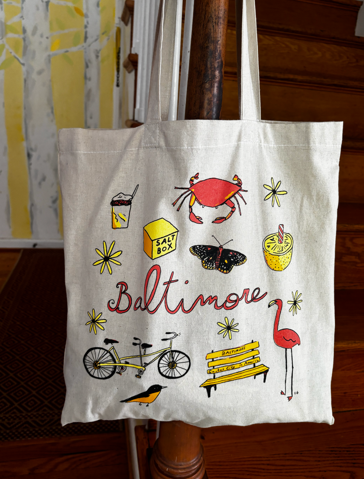 Baltimore tote bag
