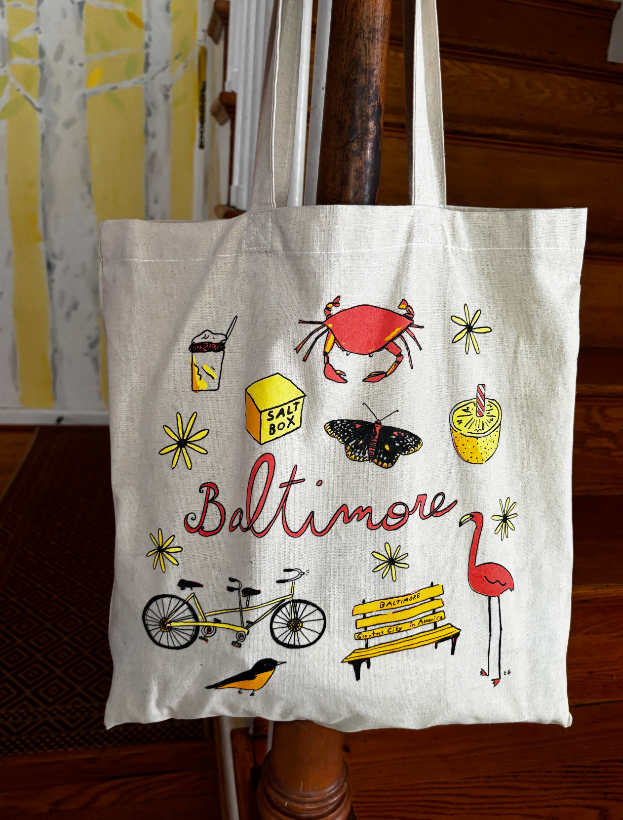 Baltimore tote bag