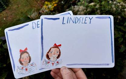 Portrait stationery