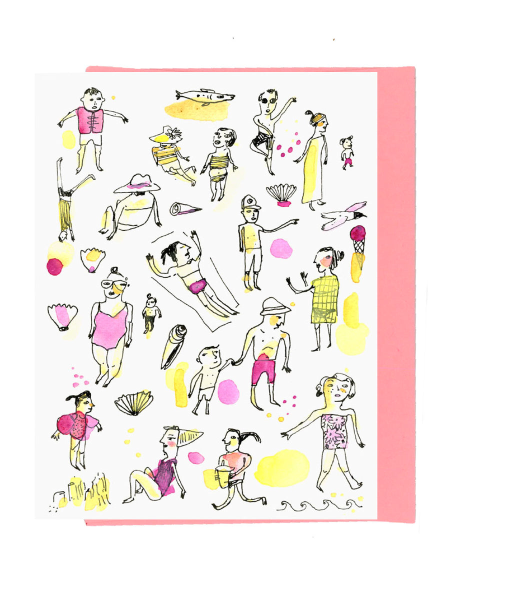 Beach Day Notecard