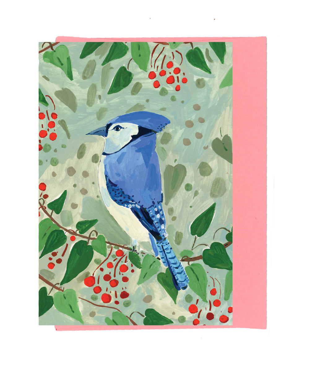 Blue Jay Notecard