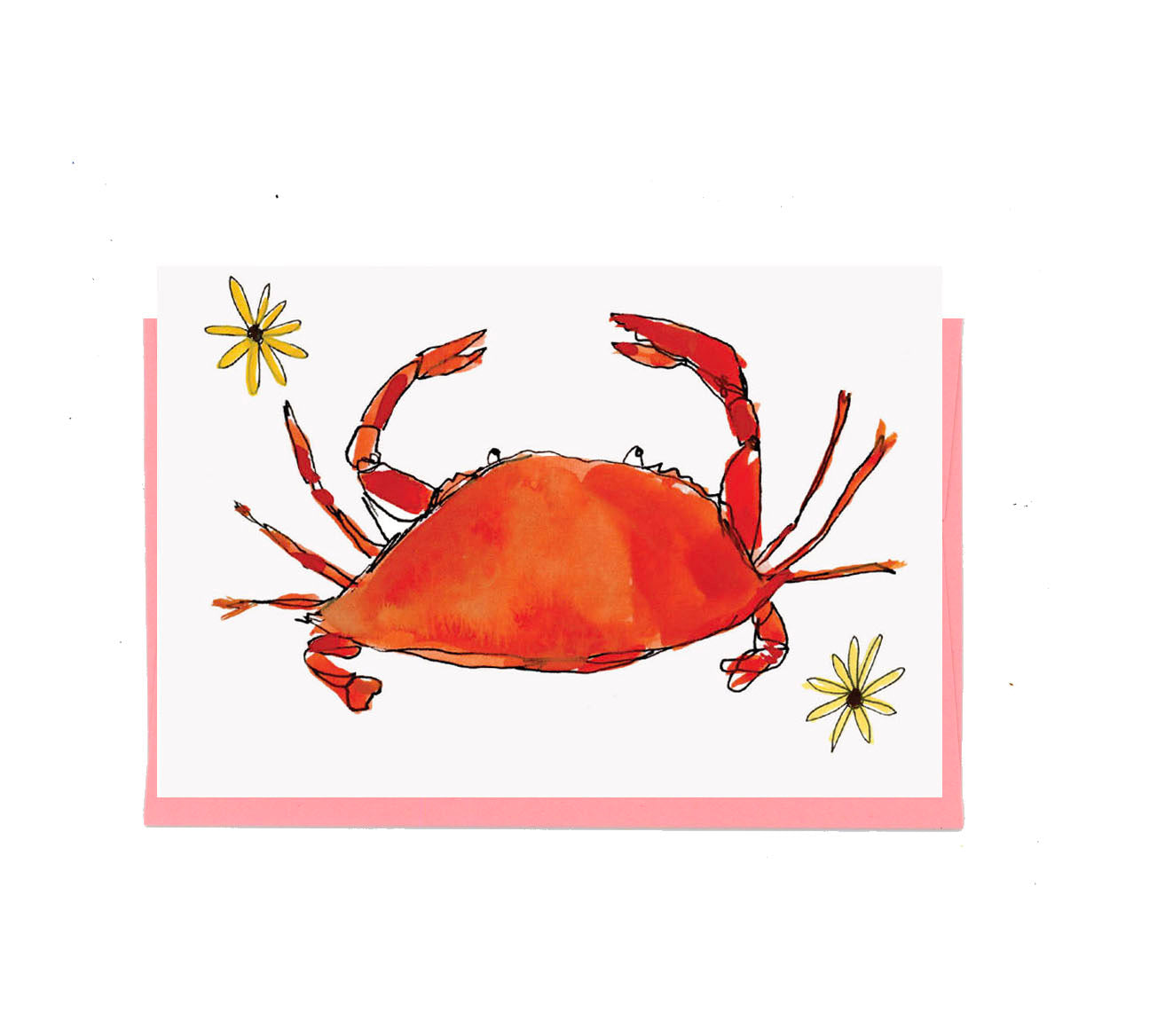 Crab Notecard