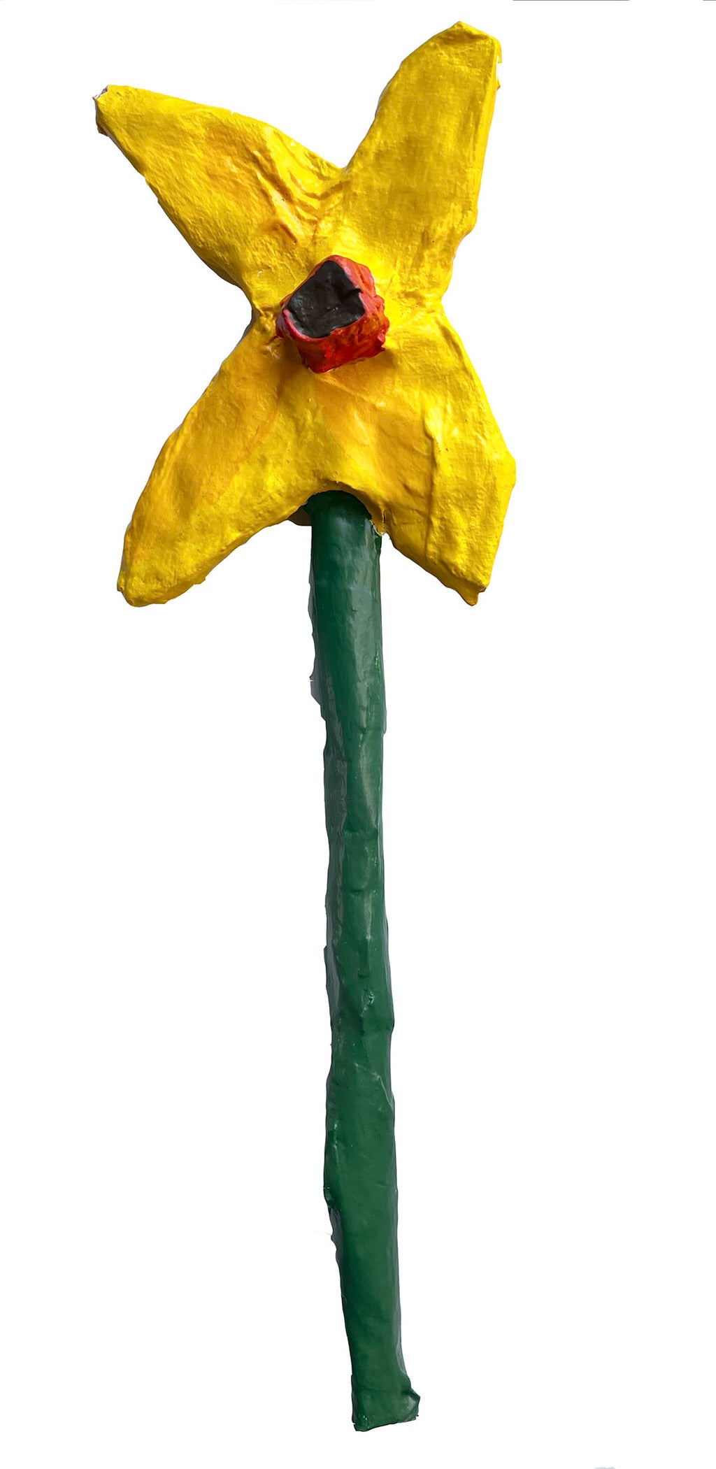 Daffodils, paper mache