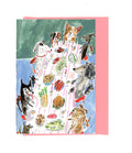 Dog Party Notecard