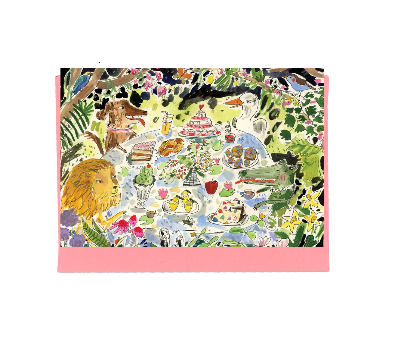 Garden Party Notecard