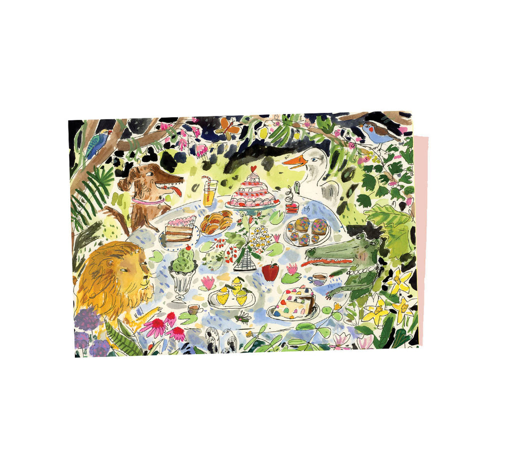 Garden Party Notecard