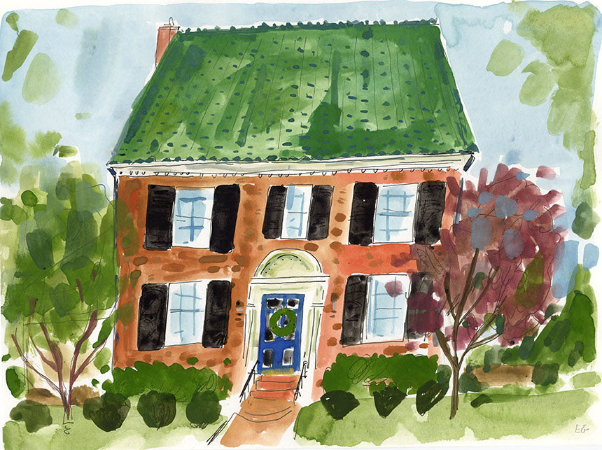 Custom House Portrait