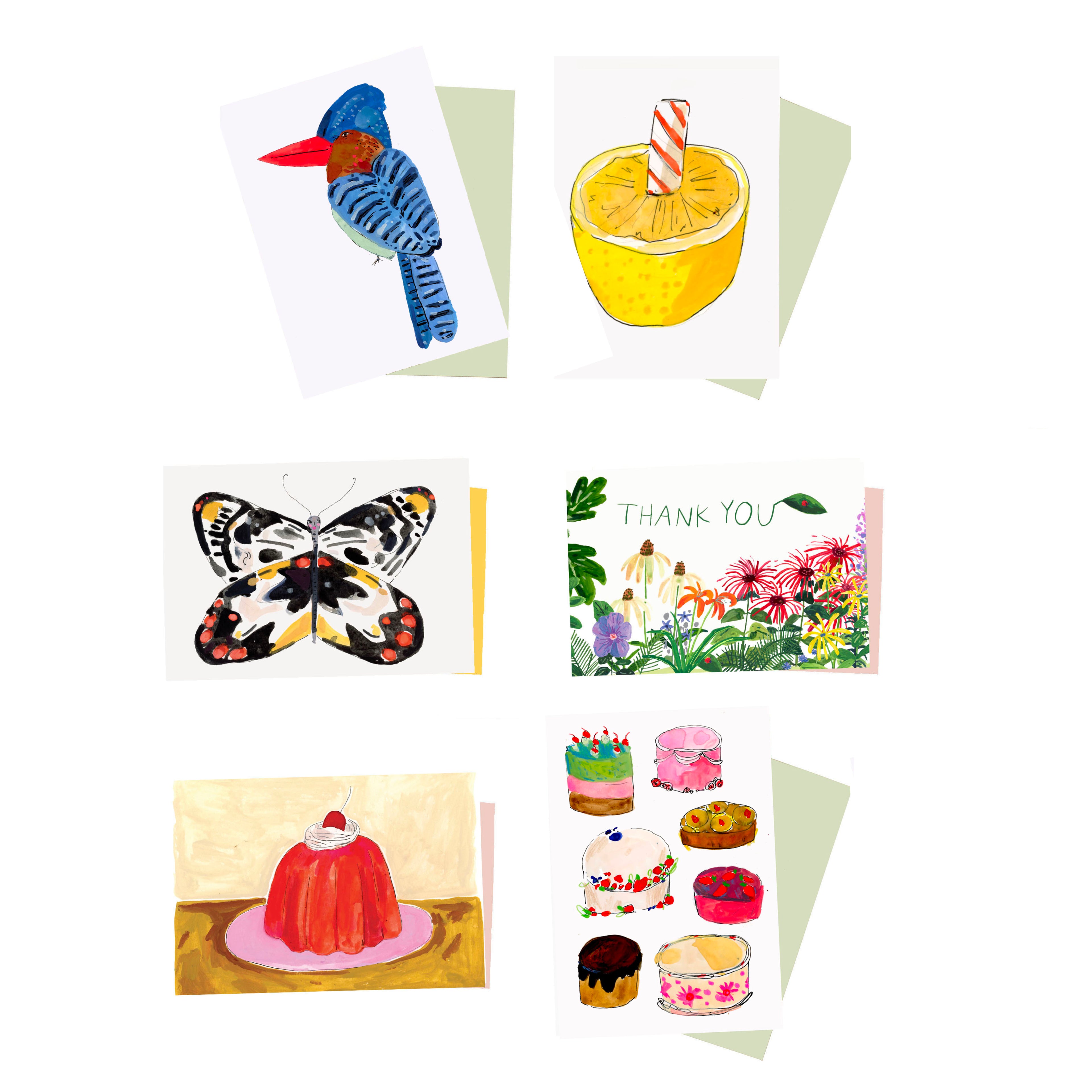 Six notecards, you pick
