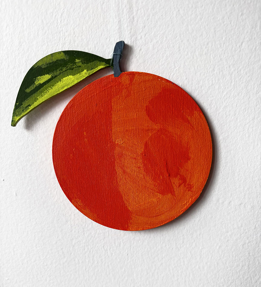 Orange Ornament